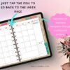 jungle digital planner cover