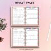 minimalist digital planner budget