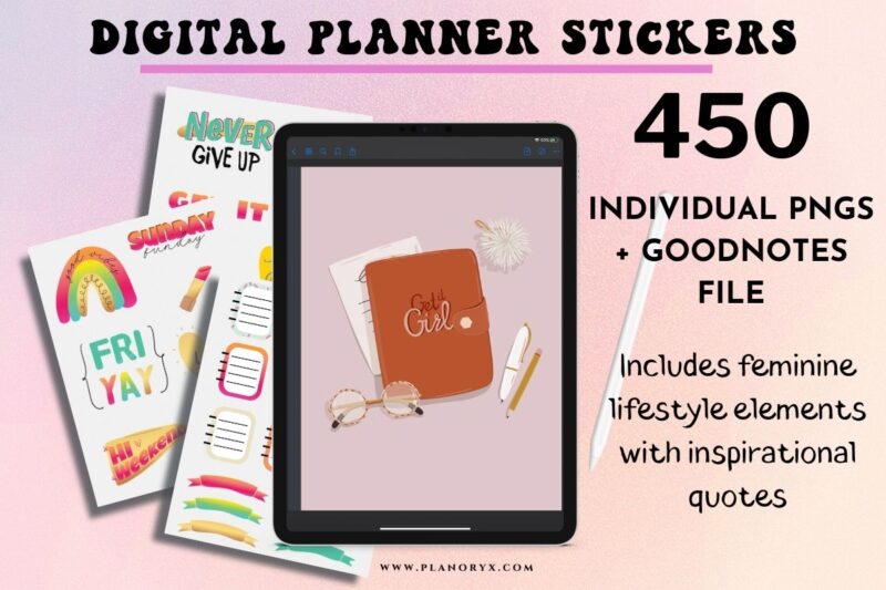 digital planner stickers